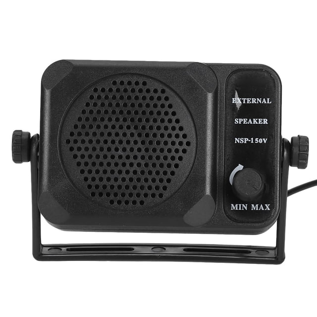 Haut-Parleur Intercom de Voiture, Mini Haut-Parleurs de Voiture NSP-150V Portable Noir Réglable pour Automobile