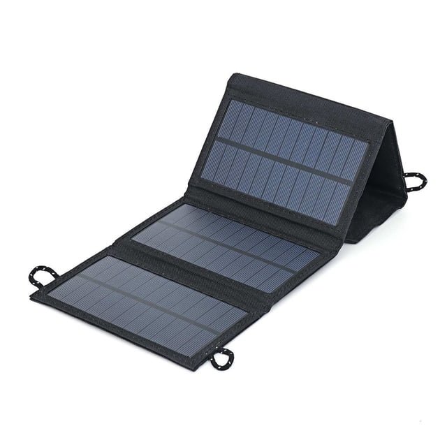 80W Foldable Solar Panel Solar Kit Complete Cell Power Bank Solar Plate For Hiking Camping Outdoor Mobile Power Battery Charger ,Easy to Install