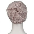 thumbnail image 3 of Womens Lace Flower Beanie Hat Slouchy Hip-hop Skull Cap Warm Turban, 3 of 5