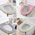 thumbnail image 5 of housse De Toilette Lavable Brode Universelle 3pcs, Sige De Toilette, Couvercle De Toilette Pour Les Femmes, Les Futures Mamans Et Les Personnes Ge, 5 of 5