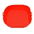 thumbnail image 1 of Fryer Pan Improve Heat Distribution Non-stick Durable Silicone Material Fryer Liner, 1 of 5