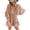 Khaki, variant on Women Summer Romper with Ruffled Layered Beach Design