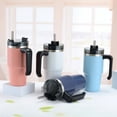 thumbnail image 5 of ZHAOCHENG Nueva taza térmica de acero inoxidable 304, práctica taza de hielo para automóvil, taza de café para automóvil con asa de gran capacidad, 5 of 5