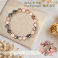 thumbnail image 6 of 40th Birthday Gifts for Women, Pink Zebra Jasper Bracelet Birthday Gifts for Mom Daughter Grandma Sister Friends Coworker, 6 of 8