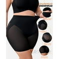 thumbnail image 4 of USEASY Seamless Tummy Control Shapewear Shorts for Women High Waisted Breathable Compression Boyshorts Panties, 4 of 7