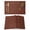Brown, variant on Dark Brown Placemats Set of 4 Vintage Country Monochrome Chocolate Color Place Mats Indoor Wipeable Table Mats Washable Cloth Dining Table Placemats for Kitchen Holiday Party Home Decor 13x19 Inch