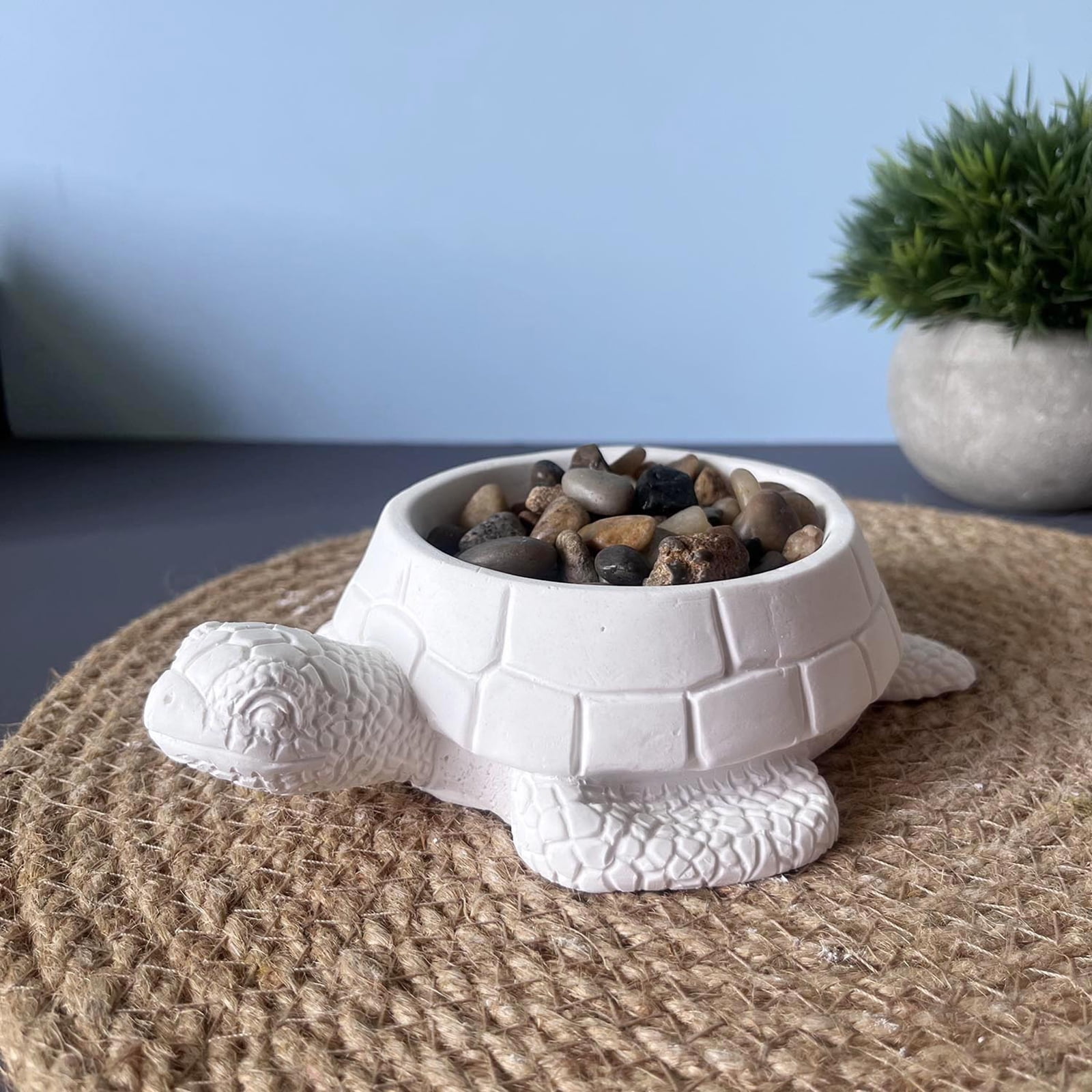 Tortoises Silicone Holder Molds for Epoxy Resin Cup Candy Jar Flower Planter Concrete Silicone Molds