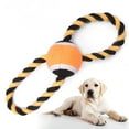 thumbnail image 6 of Durable Dog Chew Toy Tennis Rope for Aggressive Chewers Interactive Puppy Teething Toy Halloween Pet Training Knot Biting Play, 6 of 6