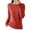 Red, variant on AherBiu Sweater Tops for Women Crewneck Long Sleeve Ribble Knitted Fall Winter Pullover Tops Warm Basic Layer Shirt
