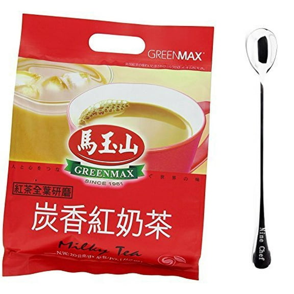 NineChef Bundle - GreenMax (Mayushan) (Mikly Tea (?????) 3 Pack)   1 NineChef ChopStick