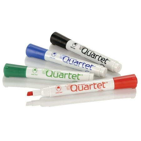 - Classic Low Odor Dry-Erase Markers, Chisel Point, 4-Marker Set, Assorted Colors (659510Q), Complement Quartet dry-erase systems By Quartet From USA