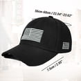 thumbnail image 7 of American Trends Baseball Cap for Men USA Flag Embroidered Baseball Hat Adjustable Golf Hat UV Protection Black, 7 of 7