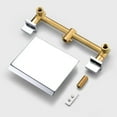 thumbnail image 6 of Two Handles High Flow Rate Wall Mount Bathtub Faucet Waterfall Tub Filler Faucet,Chrome Finish Sumerain, 6 of 7