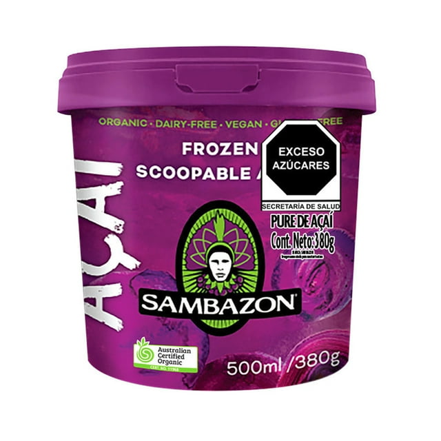 Acai Congelado Sambazon 380 g