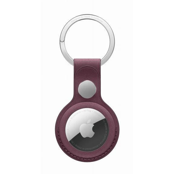 Apple Airtag FineWoven Key Ring Mulberry