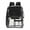 Black, variant on Clear Backpack for Stadium Events, Heavy Duty Transparent Bookbag with Reinforced Strap, Large Capacity See Through Clear Bag