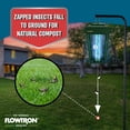 thumbnail image 3 of Flowtron Electric Bug Zapper, 1.5 Acre Outdoor Insect Killer, Dual 40W UV Bulb, 5600V Grid (Green), 3 of 5