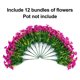 thumbnail image 5 of 12 paquetes de flores artificiales Ivydale Silk Morning Glory, 5 of 9