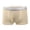 Gold(New), variant on PNTUTB Men's Fashion Color-Blocked Patchwork Elastic Waistband Comfortable Breathable Relaxed-Fit Briefs