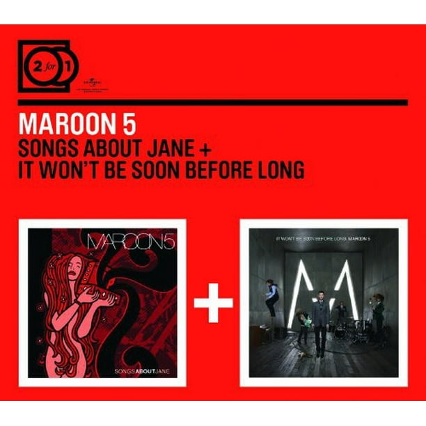 Maroon 5 Songs About Jane It Won T Be Soon Before Long Cd Walmart Com Walmart Com