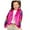 Hot pink, variant on JoJo Siwa Unicorn Little Girls Sequin Zip Up Jacket Toddler to Big Kid