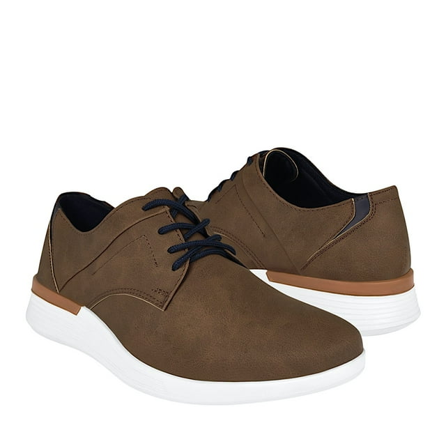 ZAPATOS CASUALES CABALLERO STYLO 15401 SIMIPIEL CAFÉ