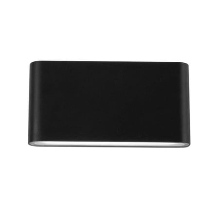 

Wall Lamp LED Waterproof Outdoor Wall Lamp IP65 Aluminum 12W LED Wall Lamp Interior Decoration Wall Lamp Wall Lamp Black Warm White Light