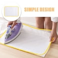 thumbnail image 3 of BRIGHTFUFU 10Pcs Convenient Yellow Pressing Cloth for Ironing Protects Garments from Damage, 3 of 8