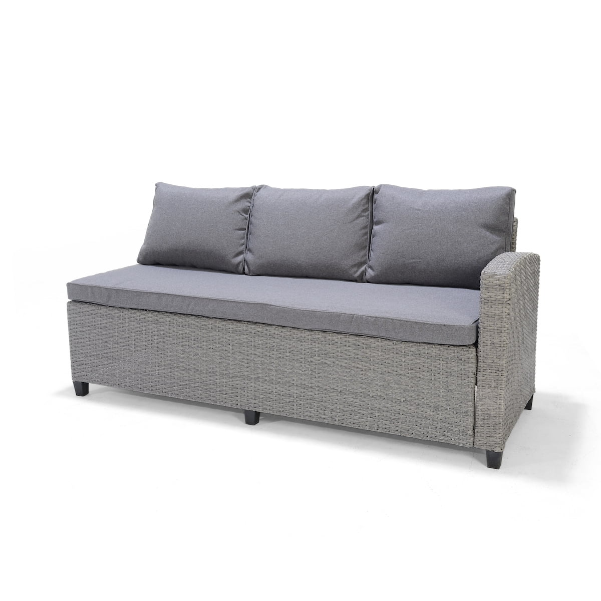 Amazonia San Galo Patio 2-Piece Conversation Set | Durable Wicker | Ideal for Indoors and Outdoors