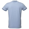 thumbnail image 2 of XRAY JEANS Men's Athletic Slim Fit Ribbed Crewneck T-Shirt, Soft Stretch Performance Cotton Solid Color Tee for Men, Dusk Blue/Twilight Blue, Size Medium, 2 of 6
