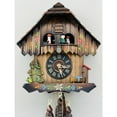 thumbnail image 6 of River City Clocks One Day Musical Cuckoo Clock with Hand-painted Flowers and Moving Dancers, 6 of 6