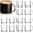 Plain - 12 Pack, variant on 12oz Clear Embossed Glass Coffee Mugs Set of 12, Glass Mugs with Handles,  Iced Coffee Glass Cups for  Water Overnight Oats, Housewarming & Birthday Gifts for Women