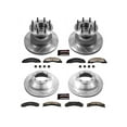 thumbnail image 3 of PowerStop Front and Rear Z23 Evolution Sport Carbon-Fiber Ceramic Brake Pad and Drilled & Slotted Rotor Kit Fits: FORD Select Models K4132, 3 of 10