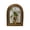 6 inch, variant on Vintage Picture Frame Resin Arched Decor, Ornate Embossed Border, Warm Home Accent for Photos, Living Area Display