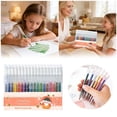 thumbnail image 2 of TIELUTT Glitter Gel Pens Retractable Smooth Stationery Pens Cute Stationery Cards and Envelopes Set for Teachers Small Craft Table Lined Stationery Paper and Envelopes Set Craft Tables for Adults wit, 2 of 7