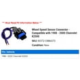thumbnail image 2 of Wheel Speed Sensor Connector - Compatible with 1988 - 2000 Chevy K2500 1989 1990 1991 1992 1993 1994 1995 1996 1997 1998 1999, 2 of 2