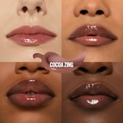 Maybelline Lifter Plump Lasting Lip Gloss, Cocoa Zing