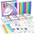 thumbnail image 1 of Multiplication, Division, Addition & Subtraction Math Games - Flash Cards for Kids Ages 4-8 - Times Tables, Kindergarten to 5th Grade, 1 of 5