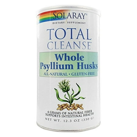 Solaray - Total Cleanse entier Psyllium, poudre, Unflavored (Can) 350g