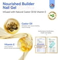 thumbnail image 3 of SAVILAND Natural Pink Builder Nail Gel: 8 in 1 Builder in a Bottle with Vitamin E Castor Oil Plant-Based Nail Strengthener Hard Nail Gel for French Manicure Nail Design Home, 3 of 7