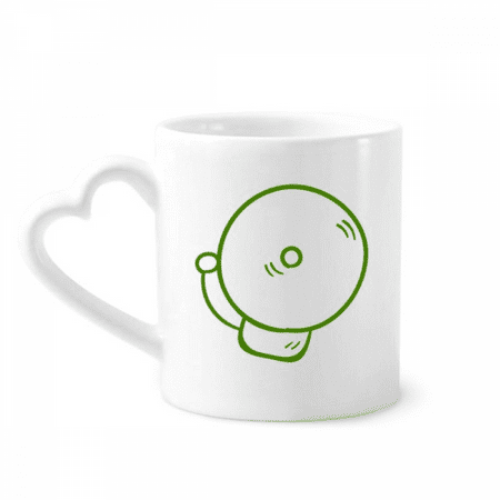 

Alarm Sound Class End Knock Mug Coffee Cerac Drinkware Glass Heart Cup