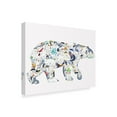 thumbnail image 2 of Trademark Fine Art 'Polar Bear Collage' Canvas Art by Louise Tate, 2 of 3