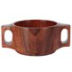 thumbnail image 2 of Taza De Madera, Taza De Tazón De Madera Con Diseño De Oreja Doble Tallada A Mano, Con Textura Entrelazada, Propicia Para Los Niños Para La Decoración Del Regalo Del Hogar De OTVIAP Wooden Mug, 2 of 8