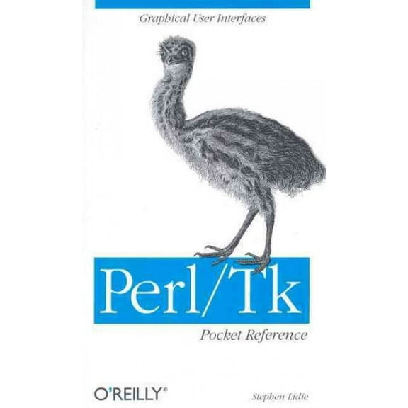 Perl/TK Pocket Reference: Graphical User Interfaces (Paperback)