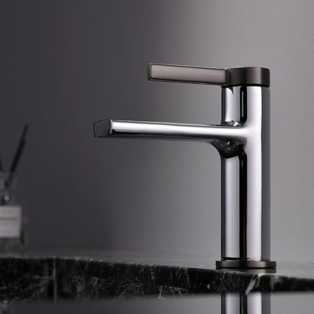 

Qepwscx Bathroom Faucet Single Handle Bathroom Sink Faucet Bathroom Vanity Sink Faucets With Faucet Supply Lines 1 Or 3 Hole Chrome Clearance