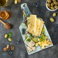 thumbnail image 5 of Circus Cutting Board, Show Animals Smiling Magician and Happiness Themed Illustration, Decorative Tempered Glass Cutting and Serving Board, Wine Bottle Shape, Multicolor, by Ambesonne, 5 of 5