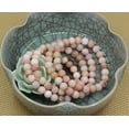 thumbnail image 5 of Natural Pink Opal Gemstone 8mm Round Beads Stretch Bracelet 7 Inch Unisex, 5 of 5