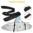 thumbnail image 3 of Kayak Carry Strap, Stable Portable Paddle Board Carrying Strap Nylon  For Canoe, 3 of 8