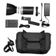 thumbnail image 4 of ML60 Portable Studio Luz LED Fotografía de retrato Luz de relleno 60W 5600K CRI96 TLCI97 16 grupos 32 canales Pantalla LCD 8 efectos Modo de silencio Soporte Godox con bolsa de transporte Godox Lámpara de Fotografía, 4 of 5