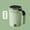Green, variant on Automatic Magnetic Stirring Coffee Mug, Stainless Steel Automatic Stirring Mug for Coffee, Milk, Cocoa, Portable with Lid and Detachable Base (Black)